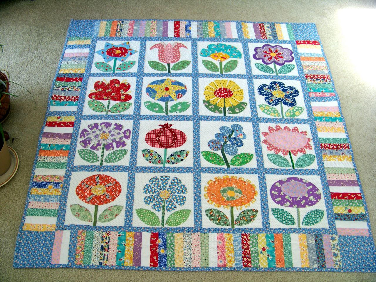Attic Window Quilt Shop FLOWERS FOR MOTHER'S DAY